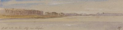 Near Tapha, 9:45 am, January 31, 1867 by Edward Lear